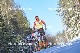 17.02.2024, Groenklitt, Sweden (SWE): Alvar Myhlback (SWE), Kasper Stadaas (NOR), (l-r) - Ski Classics Groenklitt Classic Orsa - Groenklitt (SWE). www.nordicfocus.com. © Reichert/NordicFocus. Every downloaded picture is fee-liable.