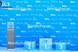 17.02.2024, Groenklitt, Sweden (SWE): feature: prize ceremony preparing- Ski Classics Groenklitt Classic Orsa - Groenklitt (SWE). www.nordicfocus.com. © Reichert/NordicFocus. Every downloaded picture is fee-liable.