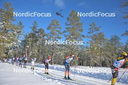 17.02.2024, Groenklitt, Sweden (SWE): Johan Hoel (NOR), Thomas Bucher-Johannessen (NOR), (l-r) - Ski Classics Groenklitt Classic Orsa - Groenklitt (SWE). www.nordicfocus.com. © Reichert/NordicFocus. Every downloaded picture is fee-liable.