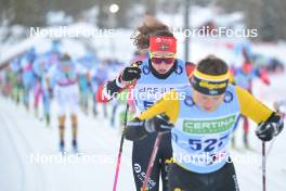 17.02.2024, Groenklitt, Sweden (SWE): Moa Lundgren (SWE) - Ski Classics Groenklitt Classic Orsa - Groenklitt (SWE). www.nordicfocus.com. © Reichert/NordicFocus. Every downloaded picture is fee-liable.