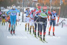 17.02.2024, Groenklitt, Sweden (SWE): Sandra Schuetzova (CZE), Anikken Gjerede Alnes (NOR), (l-r) - Ski Classics Groenklitt Classic Orsa - Groenklitt (SWE). www.nordicfocus.com. © Reichert/NordicFocus. Every downloaded picture is fee-liable.