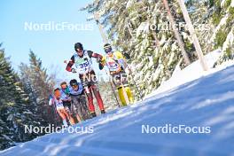 17.02.2024, Groenklitt, Sweden (SWE): Juuso Maekelae (GER), Anton Elvseth (NOR), (l-r) - Ski Classics Groenklitt Classic Orsa - Groenklitt (SWE). www.nordicfocus.com. © Reichert/NordicFocus. Every downloaded picture is fee-liable.