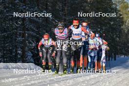17.02.2024, Groenklitt, Sweden (SWE): Karolina Hedenstroem (SWE), Moa Lundgren (SWE), (l-r) - Ski Classics Groenklitt Classic Orsa - Groenklitt (SWE). www.nordicfocus.com. © Reichert/NordicFocus. Every downloaded picture is fee-liable.