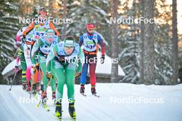 17.02.2024, Groenklitt, Sweden (SWE): Michelle Hasle (NOR), Leonie Harivel (FRA), (l-r) - Ski Classics Groenklitt Classic Orsa - Groenklitt (SWE). www.nordicfocus.com. © Reichert/NordicFocus. Every downloaded picture is fee-liable.