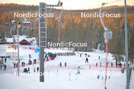 17.02.2024, Groenklitt, Sweden (SWE): feature:  start- Ski Classics Groenklitt Classic Orsa - Groenklitt (SWE). www.nordicfocus.com. © Reichert/NordicFocus. Every downloaded picture is fee-liable.