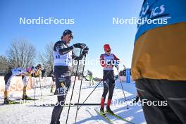 17.02.2024, Groenklitt, Sweden (SWE): Oskar Kardin (SWE), Johan Hoel (NOR), (l-r) - Ski Classics Groenklitt Classic Orsa - Groenklitt (SWE). www.nordicfocus.com. © Reichert/NordicFocus. Every downloaded picture is fee-liable.