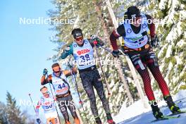 17.02.2024, Groenklitt, Sweden (SWE): Haakon Holden (NOR), Vetle Thyli (NOR), (l-r) - Ski Classics Groenklitt Classic Orsa - Groenklitt (SWE). www.nordicfocus.com. © Reichert/NordicFocus. Every downloaded picture is fee-liable.