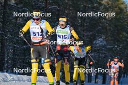 17.02.2024, Groenklitt, Sweden (SWE): Hanna Lodin (SWE), Ida Palmberg (SWE), (l-r) - Ski Classics Groenklitt Classic Orsa - Groenklitt (SWE). www.nordicfocus.com. © Reichert/NordicFocus. Every downloaded picture is fee-liable.