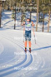 18.02.2024, Groenklitt, Sweden (SWE): Silje Oeyre Slind (NOR) - Ski Classics Groenklitt ITT Orsa - Groenklitt (SWE). www.nordicfocus.com. © Reichert/NordicFocus. Every downloaded picture is fee-liable.
