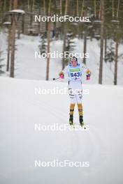18.02.2024, Groenklitt, Sweden (SWE): Sofie Elebro (SWE) - Ski Classics Groenklitt ITT Orsa - Groenklitt (SWE). www.nordicfocus.com. © Reichert/NordicFocus. Every downloaded picture is fee-liable.