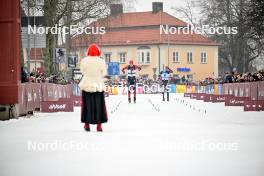 03.03.2024, Saelen-Mora, Sweden (SWE): Johan Hoel (NOR), Alvar Myhlback (SWE), (l-r) - Ski Classics Vasaloppet, Saelen-Mora (SWE). www.nordicfocus.com. © Reichert/NordicFocus. Every downloaded picture is fee-liable.