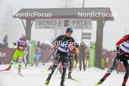 03.03.2024, Saelen-Mora, Sweden (SWE): Thomas Bing (GER), Marcus Johansson (SWE), (l-r) - Ski Classics Vasaloppet, Saelen-Mora (SWE). www.nordicfocus.com. © Reichert/NordicFocus. Every downloaded picture is fee-liable.