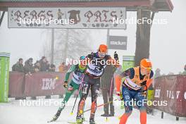 03.03.2024, Saelen-Mora, Sweden (SWE): Sivert Bergan (NOR), Stian Hoelgaard (NOR), (l-r) - Ski Classics Vasaloppet, Saelen-Mora (SWE). www.nordicfocus.com. © Reichert/NordicFocus. Every downloaded picture is fee-liable.