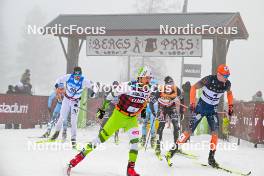 03.03.2024, Saelen-Mora, Sweden (SWE): Thomas Bing (GER), Petter Stakston (NOR), (l-r) - Ski Classics Vasaloppet, Saelen-Mora (SWE). www.nordicfocus.com. © Reichert/NordicFocus. Every downloaded picture is fee-liable.