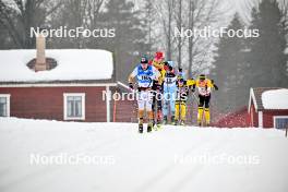 03.03.2024, Saelen-Mora, Sweden (SWE): Eirik Sverdrup Augdal (NOR), Kasper Stadaas (NOR), (l-r) - Ski Classics Vasaloppet, Saelen-Mora (SWE). www.nordicfocus.com. © Reichert/NordicFocus. Every downloaded picture is fee-liable.