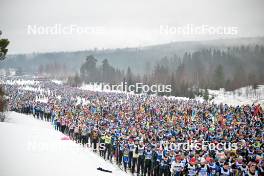 03.03.2024, Saelen-Mora, Sweden (SWE): Race start - Ski Classics Vasaloppet, Saelen-Mora (SWE). www.nordicfocus.com. © Reichert/NordicFocus. Every downloaded picture is fee-liable.