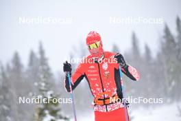 15.03.2024, Rena-Lillehammer, Norway (NOR): Francesco Ferrari (ITA) - training, Ski Classics Birkebeinerrennet,  Rena-Lillehammer (NOR). www.nordicfocus.com. © Reichert/NordicFocus. Every downloaded picture is fee-liable.