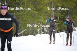 15.03.2024, Rena-Lillehammer, Norway (NOR): Vetle Thyli (NOR), Fredrik Helgestad (NOR), (l-r) - training, Ski Classics Birkebeinerrennet,  Rena-Lillehammer (NOR). www.nordicfocus.com. © Reichert/NordicFocus. Every downloaded picture is fee-liable.