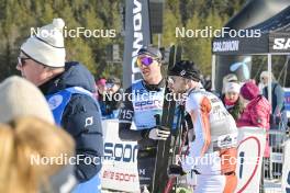 17.03.2024, Rena-Lillehammer, Norway (NOR): Emil Persson (SWE), Tord Asle Gjerdalen (NOR), (l-r) - Ski Classics Birkebeinerrennet, Rena-Lillehammer (NOR). www.nordicfocus.com. © Reichert/NordicFocus. Every downloaded picture is fee-liable.