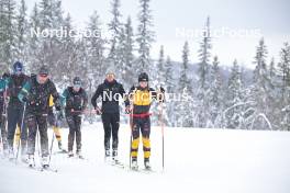 15.03.2024, Rena-Lillehammer, Norway (NOR): Herman Paus (NOR), Emilie Fleten (NOR), (l-r) - training, Ski Classics Birkebeinerrennet,  Rena-Lillehammer (NOR). www.nordicfocus.com. © Reichert/NordicFocus. Every downloaded picture is fee-liable.