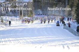 17.03.2024, Rena-Lillehammer, Norway (NOR): feature: Start of mens race - Ski Classics Birkebeinerrennet, Rena-Lillehammer (NOR). www.nordicfocus.com. © Reichert/NordicFocus. Every downloaded picture is fee-liable.