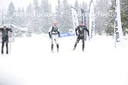 15.03.2024, Rena-Lillehammer, Norway (NOR): Max Novak (SWE), Emil Persson (SWE), (l-r) - training, Ski Classics Birkebeinerrennet,  Rena-Lillehammer (NOR). www.nordicfocus.com. © Reichert/NordicFocus. Every downloaded picture is fee-liable.