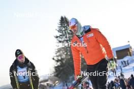 17.03.2024, Rena-Lillehammer, Norway (NOR): Emil Persson (SWE), Thomas Bing (GER), (l-r) - Ski Classics Birkebeinerrennet, Rena-Lillehammer (NOR). www.nordicfocus.com. © Reichert/NordicFocus. Every downloaded picture is fee-liable.