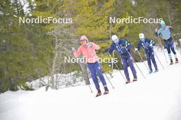 15.03.2024, Rena-Lillehammer, Norway (NOR): Margaux Gaillard (FRA) - training, Ski Classics Birkebeinerrennet,  Rena-Lillehammer (NOR). www.nordicfocus.com. © Reichert/NordicFocus. Every downloaded picture is fee-liable.