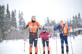 15.03.2024, Rena-Lillehammer, Norway (NOR): Halvor Korbol Thoner (NOR), Henning Lie (NOR), (l-r) - training, Ski Classics Birkebeinerrennet,  Rena-Lillehammer (NOR). www.nordicfocus.com. © Reichert/NordicFocus. Every downloaded picture is fee-liable.