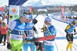 06.04.2024, Setermoen-Bardufoss, Norway (NOR): Vaclav Sedlacek (CZE), James Clugnet (GBR), (l-r) - Ski Classics Reistadlopet, Setermoen-Bardufoss (NOR). www.nordicfocus.com. © Reichert/NordicFocus. Every downloaded picture is fee-liable.