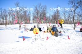 06.04.2024, Setermoen-Bardufoss, Norway (NOR): Event Feature: fans - Ski Classics Reistadlopet, Setermoen-Bardufoss (NOR). www.nordicfocus.com. © Reichert/NordicFocus. Every downloaded picture is fee-liable.