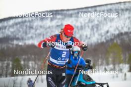 07.04.2024, Bardufoss-Finnsnes, Norway (NOR): Kasper Stadaas (NOR) - Ski Classics Summit 2 Senja, Bardufoss-Finnsnes (NOR). www.nordicfocus.com. © Reichert/NordicFocus. Every downloaded picture is fee-liable.