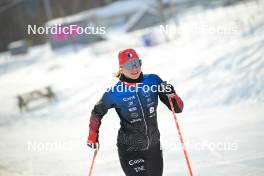 07.04.2024, Bardufoss-Finnsnes, Norway (NOR): Laurie Flochon-Joly (FRA) - Ski Classics Summit 2 Senja, Bardufoss-Finnsnes (NOR). www.nordicfocus.com. © Reichert/NordicFocus. Every downloaded picture is fee-liable.