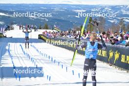 13.04.2024, Hafjell, Norway (NOR): Runar Skaug Mathisen (NOR), Torleif Syrstad (NOR), (l-r) - Ski Classics Grand Finale Janteloppet - Hafjell (NOR). www.nordicfocus.com. © Reichert/NordicFocus. Every downloaded picture is fee-liable.