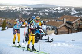 13.04.2024, Hafjell, Norway (NOR): Ida Palmberg (SWE), Ida Dahl (SWE) - Ski Classics Grand Finale Janteloppet - Hafjell (NOR). www.nordicfocus.com. © Reichert/NordicFocus. Every downloaded picture is fee-liable.