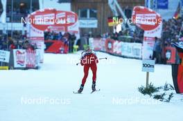 Biathlon - IBU World Cup Biathlon sprint men 10km at Chiemgau-Arena - Ruhpolding (GER): Ole Einar Bjoerndalen (NOR).