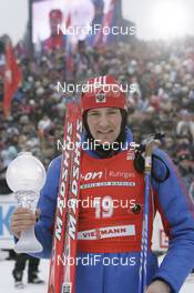 Biathlon - IBU Biathlon World Final 2007, 12.5 km pursuit men, 17.03.2007 - Khanty Mansiysk (RUS): Dmitri Iarochenko (RUS) 