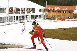 Biathlon - IBU World Cup Biathlon massstart men 15km at Chiemgau-Arena - Ruhpolding (GER): Ole Einar Bjoerndalen (NOR).