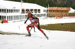 Biathlon - IBU World Cup Biathlon massstart men 15km at Chiemgau-Arena - Ruhpolding (GER): Matthias Simmen (SUI).