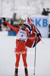 Biathlon - IBU world cup biathlon pursuit men 12.5 km, 10.03.2007 - Holmenkollen (NOR): Ole Einar Bjoerndalen (NOR).