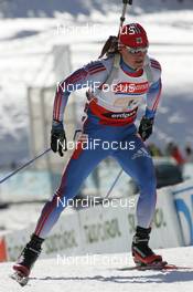 Biathlon - IBU Biathlon World Championchips 2007 relay men 4x7,5 km, 10.02.2007 - Antholz/Anterselva (ITA): Dmitri Iarochenko (RUS)
