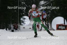 Biathlon - IBU Biathlon World Final 2007, 10 km pursuit women, 17.03.2007 - Khanty Mansiysk (RUS): Darya Domracheva (BLR) 