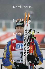 Biathlon - IBU Biathlon World Final 2007, 12.5 km pursuit men, 17.03.2007 - Khanty Mansiysk (RUS): Carl Johan Bergman (SWE) 