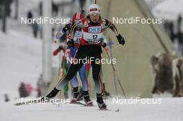 Biathlon - IBU Biathlon World Final 2007, 10 km pursuit women, 17.03.2007 - Khanty Mansiysk (RUS): Simone Denkinger (GER) 
