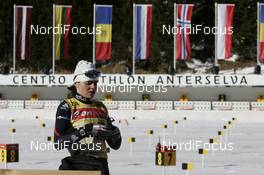 Biathlon - IBU Biathlon World Championchips 2007  training - Antholz/Anterselva (ITA): Sylvie Becaert FRA