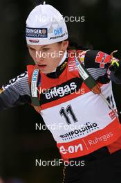 Biathlon - IBU World Cup Biathlon sprint women 7.5km at Chiemgau-Arena - Ruhpolding (GER): Kathrin Hitzer (GER).