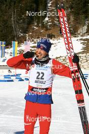 Biathlon - IBU Biathlon World Championchips 2007 sprint men 10km, 03.02.2007 - Antholz/Anterselva (ITA): Ole Einar Bjoerndalen (NOR).