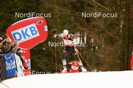 Biathlon - IBU World Cup Biathlon relay men 4x7.5km at Chiemgau-Arena - Ruhpolding (GER): Ricco Gross (GER).