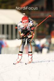 Biathlon - IBU world cup biathlon sprint women 7,5 km, 08.03.2007 - Holmenkollen (NOR): Andrea Henkel (GER).