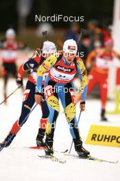 Biathlon - IBU World Cup Biathlon massstart women 12.5km at Chiemgau-Arena - Ruhpolding (GER): Oksana Khvostenko (UKR).